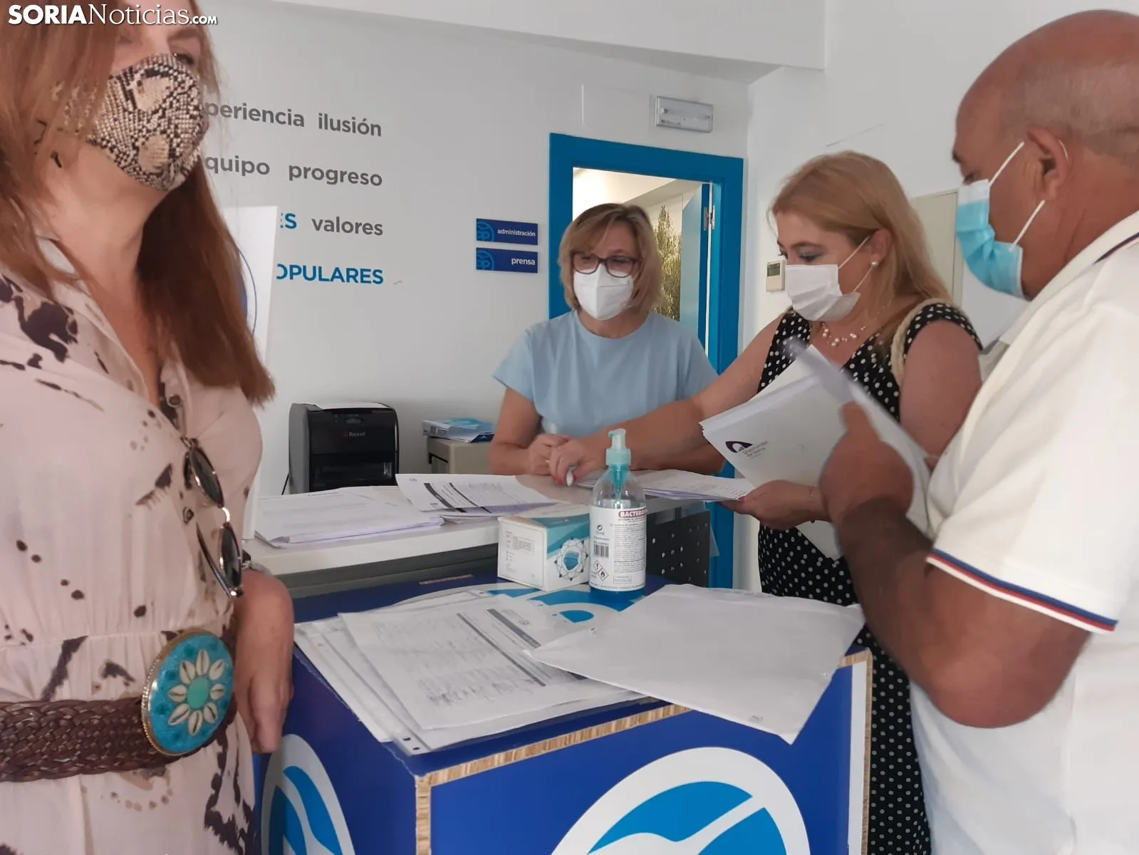 Presentación oficial de la candidatura única del PP.