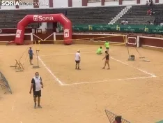 Imágenes de los encuentros de esta tarde.