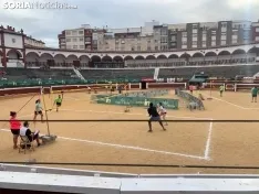Imágenes de los encuentros de esta tarde.