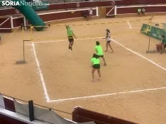 Imágenes de los encuentros de esta tarde.