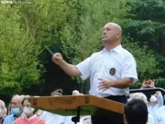 Una imagen del concierto de esta tarde en la Alameda de Cervantes. /SN