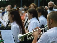 Una imagen del concierto de esta tarde en la Alameda de Cervantes. /SN