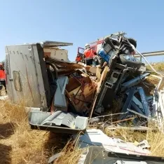 Foto 3 - Una fallecida y un herido grave en un accidente en Buberos