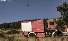 Imagen  de las labores de extinción. /SN