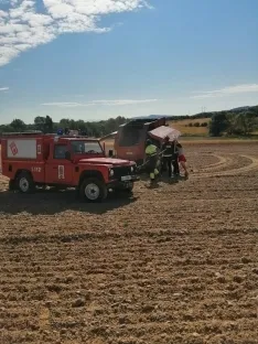 Imágenes del incendio.