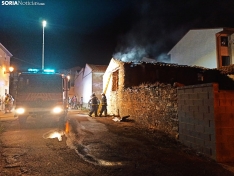 Incendio en una vivienda de Ólvega.