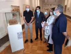 Inauguración de la exposición 'Contar el tiempo'. 