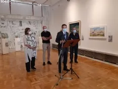 Inauguración de la exposición 'Contar el tiempo'. 