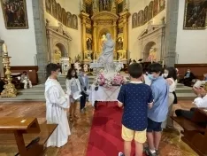 Foto 3 - Galer&iacute;a de im&aacute;genes: la Virgen de &Eacute;feso es recibida por los agrede&ntilde;os