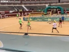 Imágenes de los encuentros de esta tarde.