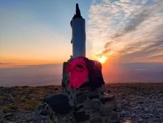 Foto 3 - El ascenso nocturno m&aacute;s solidario al Moncayo