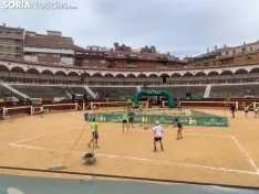 Imágenes de los encuentros de esta tarde.