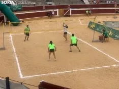 Imágenes de los encuentros de esta tarde.