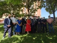 La foto de la unidad del PP soriano. Soria Noticias