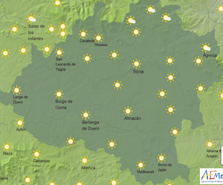 El tiempo en Soria: Bajan las temperaturas