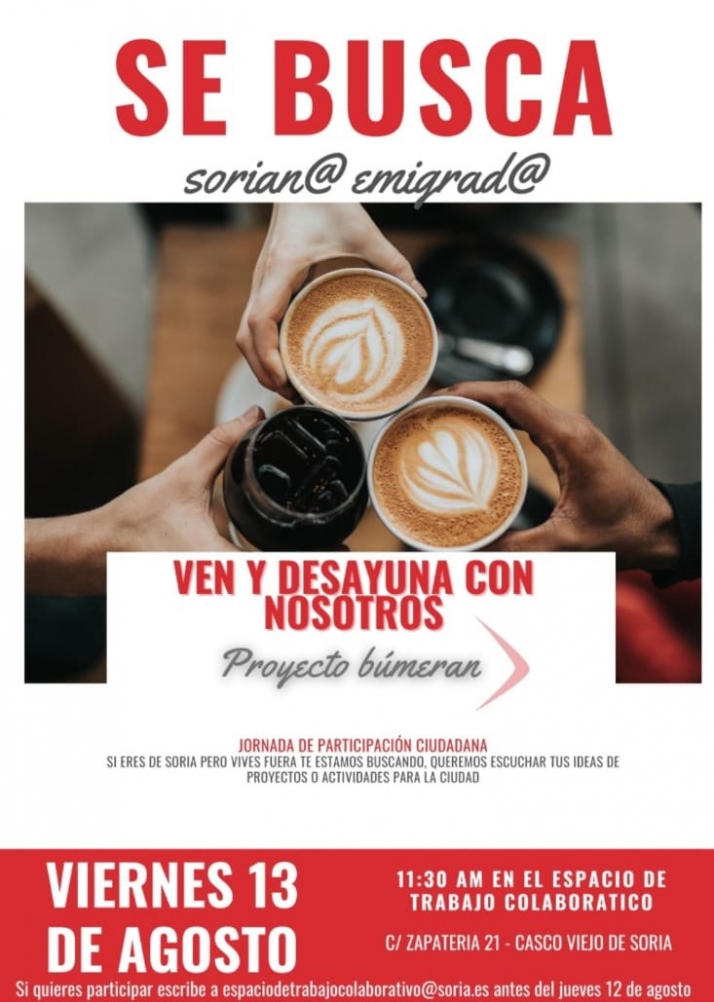 El Ayuntamiento de Soria en busca del retorno de los jóvenes exiliados