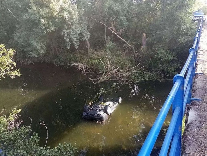 Un varón ha sido trasladado al hospital de Burgos tras caer con su vehículo al río Nela