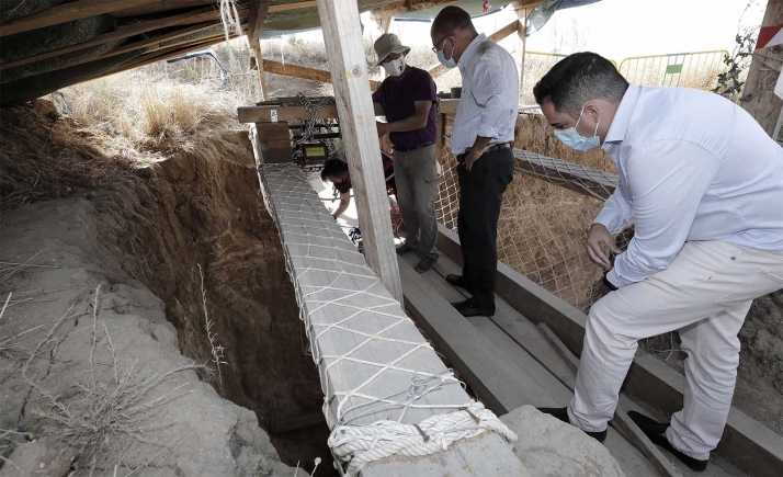 Igea reafirma el compromiso de la Junta con la memoria histórica y democrática