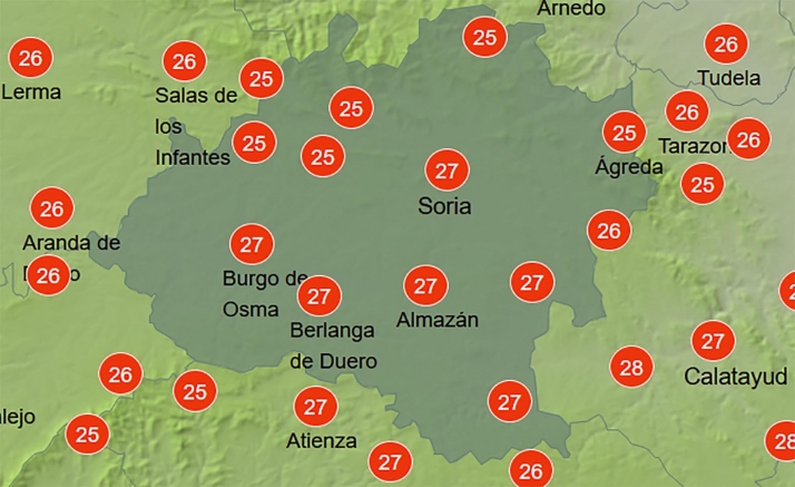 El tiempo en Soria: Suben los termómetros