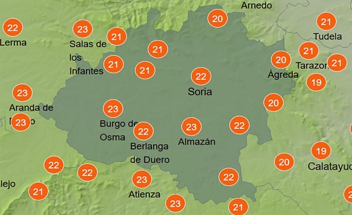 El tiempo en Soria: Se mantienen las temperaturas
