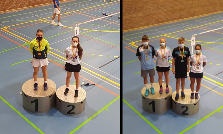 Llegan los triunfos del Bádminton Soria-CS24 en el arranque de la competición 