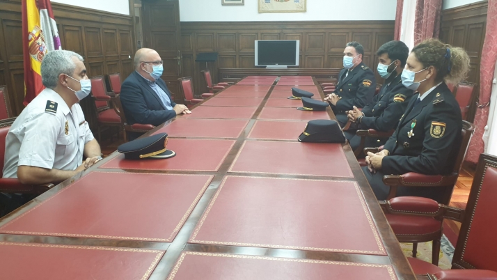 Se incorporan a la Comisaría de la Policía Nacional de Soria cuatro nuevos subinspectores