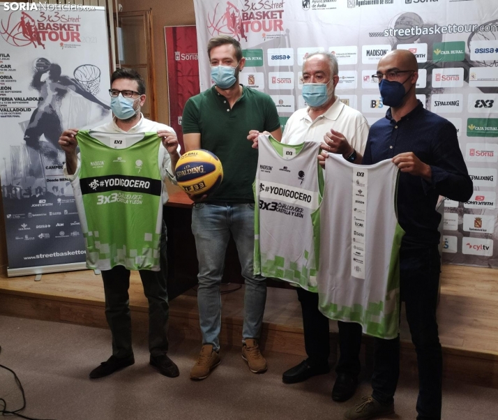 Tras un año de parón vuelve a Soria el 3X3 Street Basket Tour 