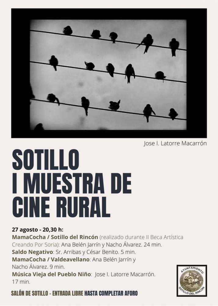 Sotillo del Rincón acoge este viernes la I Muestra de Cine Rural