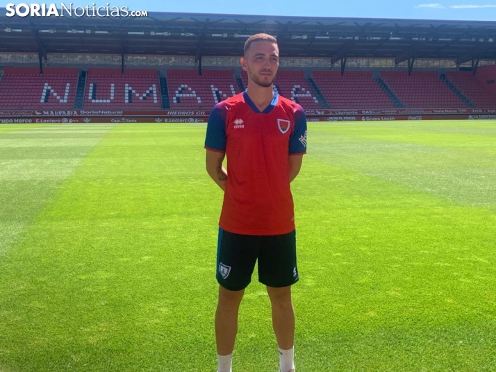 Agus Alonso ya luce como numantino