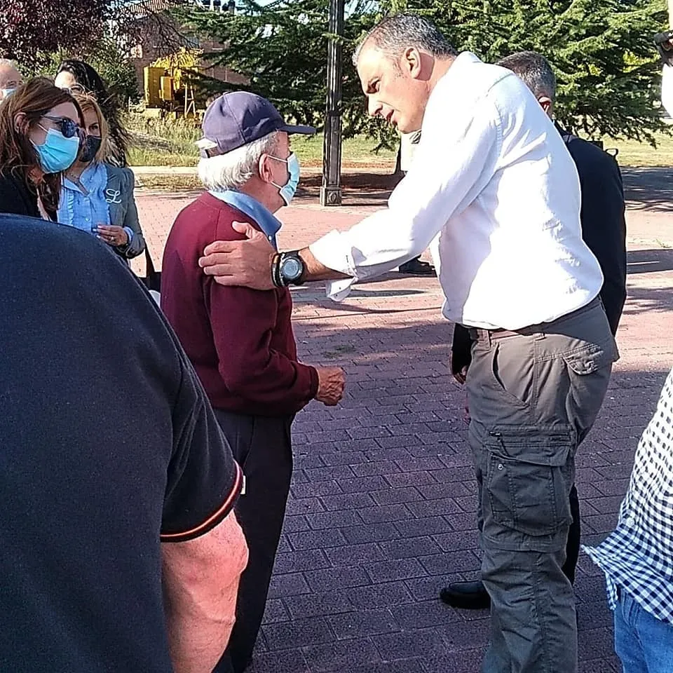 Visita de Ortega Smith a Almazán.