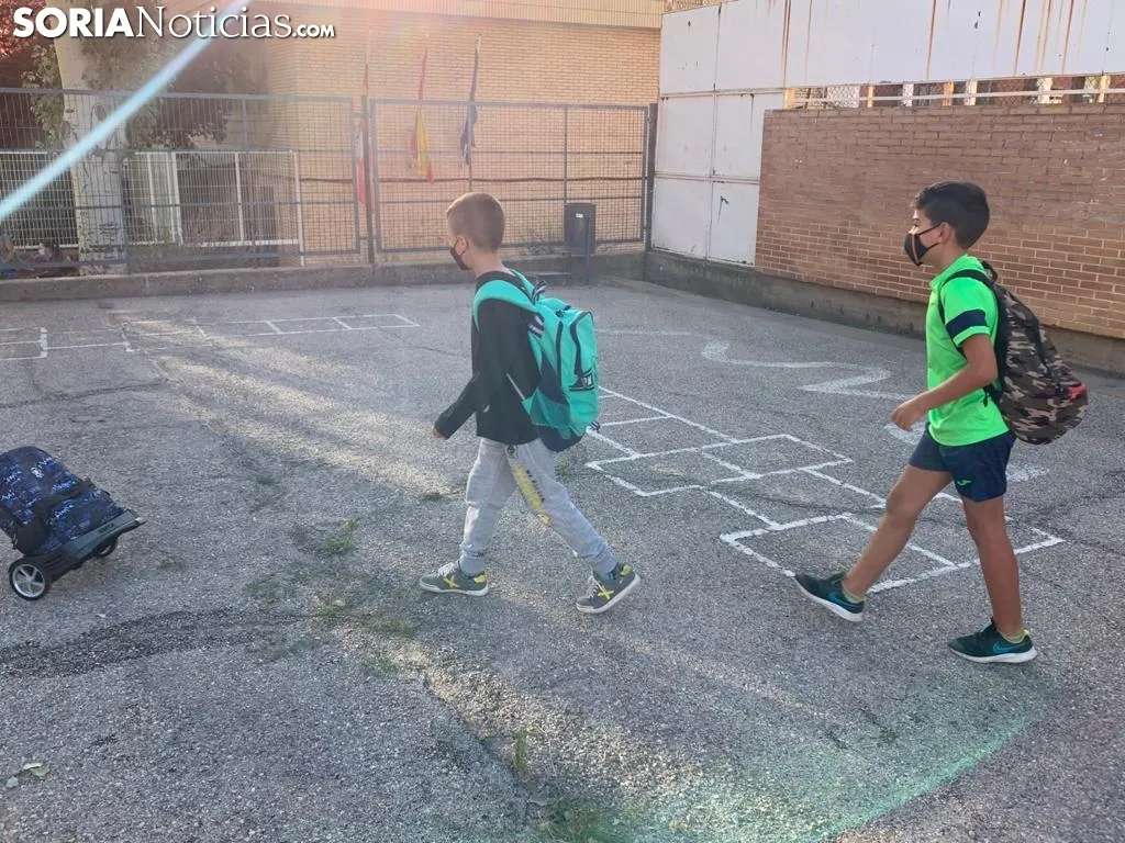 Foto 13 - M&aacute;s de 7.000 sorianos vuelven hoy al 'cole' en el tercer curso en pandemia