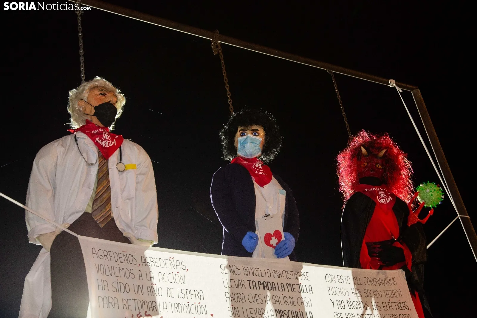 Ágreda quema sus Diablillos / María Ferrer