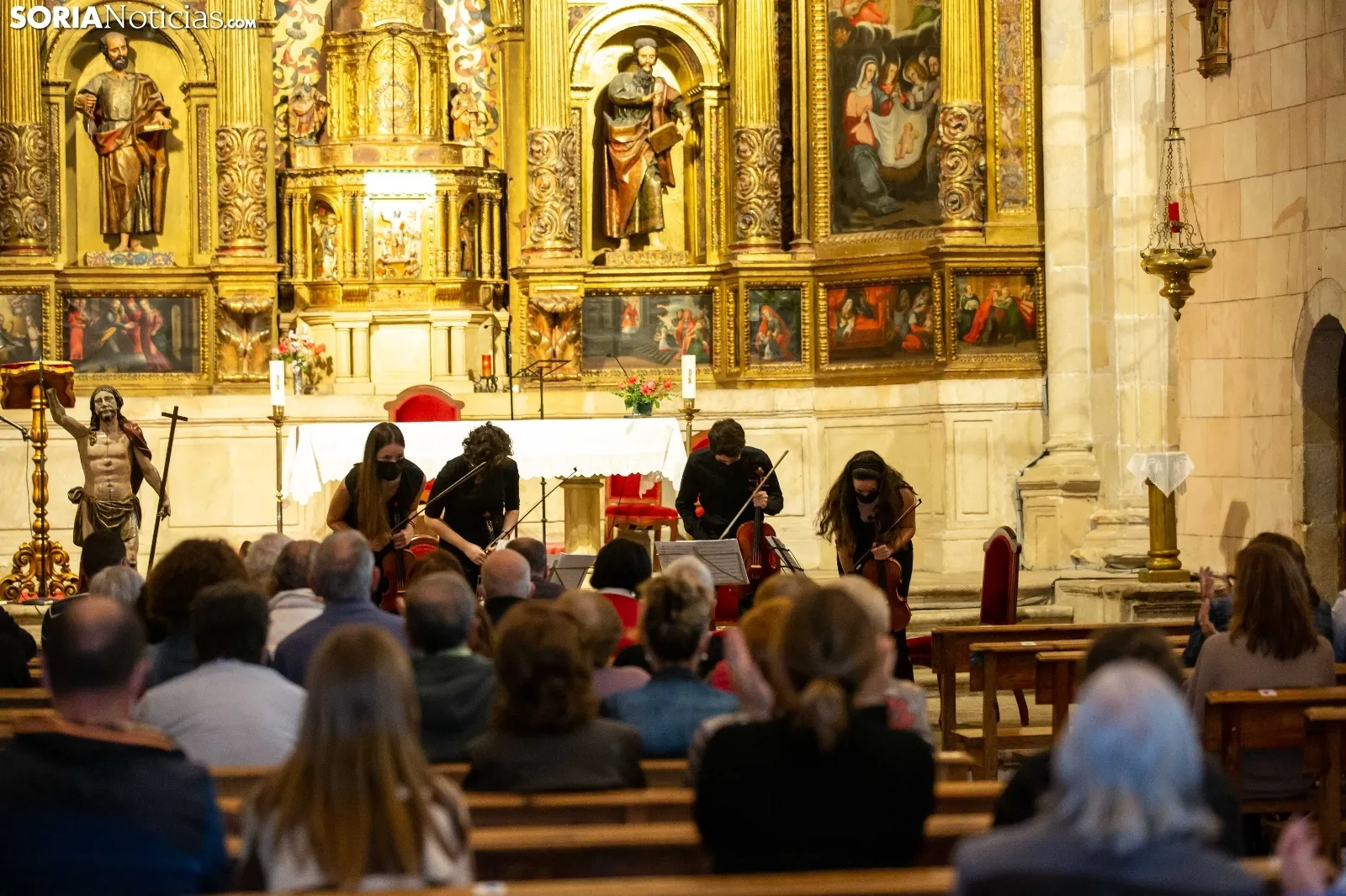 La JOSS deleita a los vecinos de Vinuesa / María Ferrer