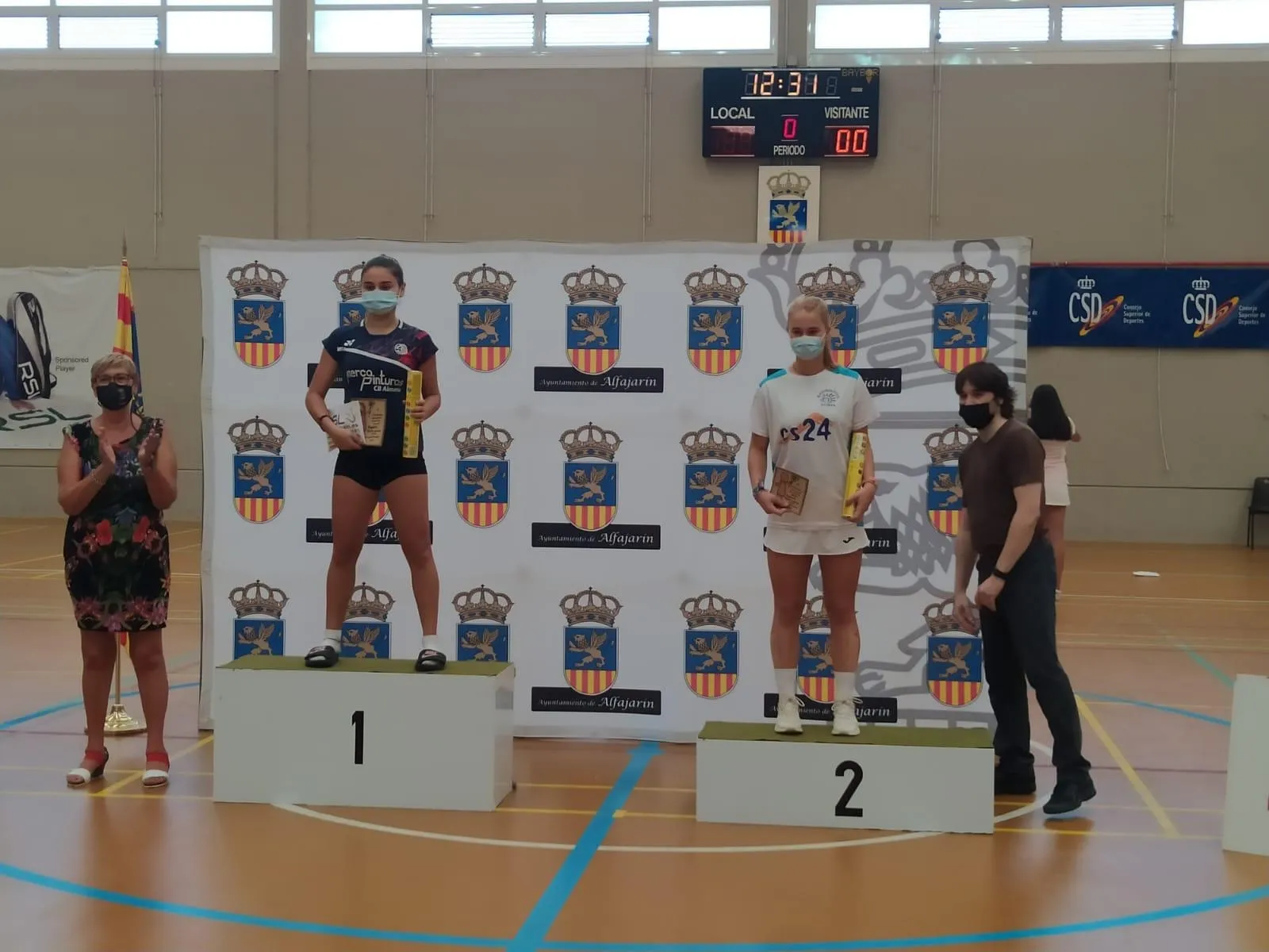 Foto 2 - Fin de semana lleno de medallas para el b&aacute;dminton soriano