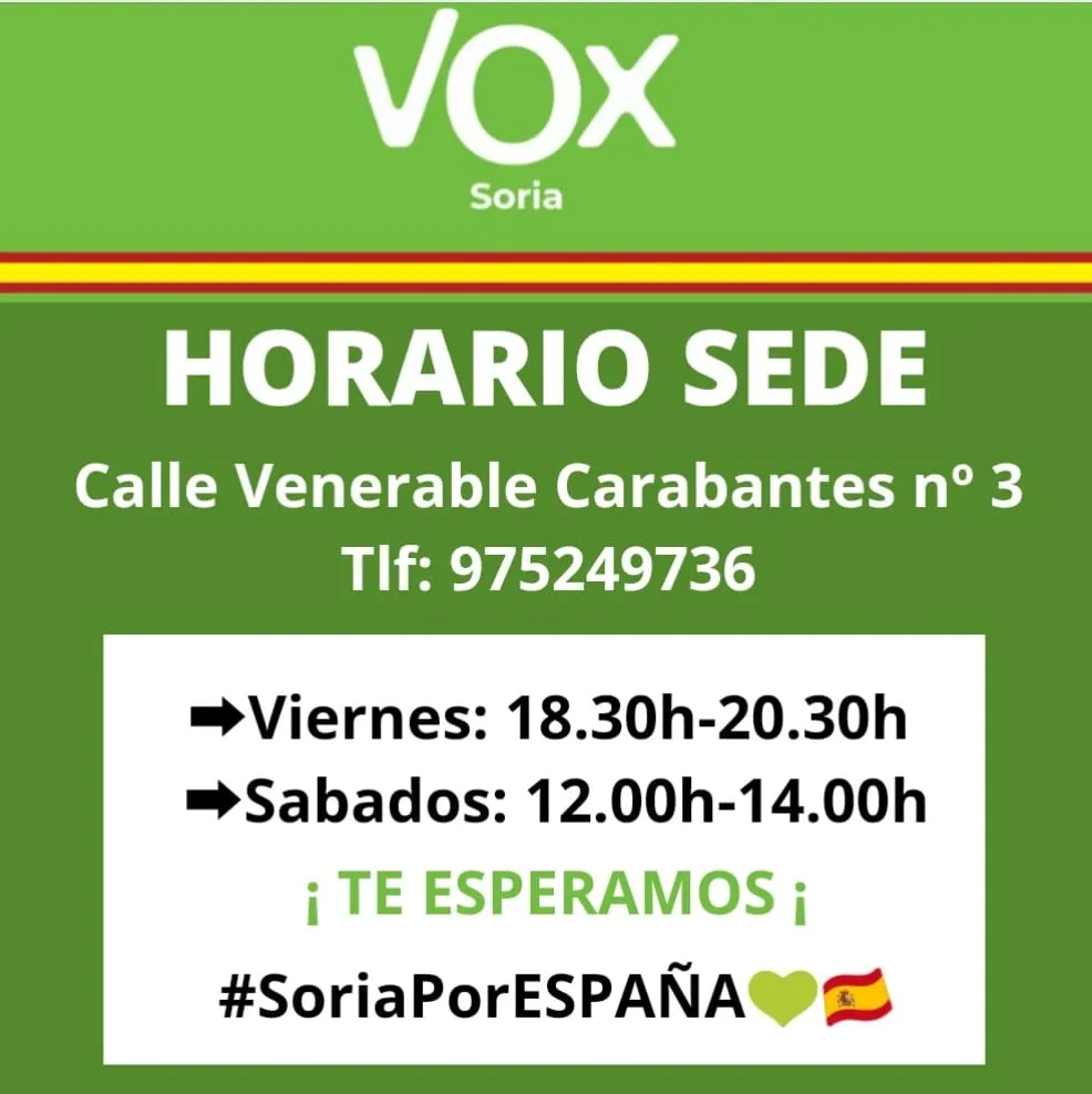 Foto 2 - VOX Soria inicia una recogida de material escolar