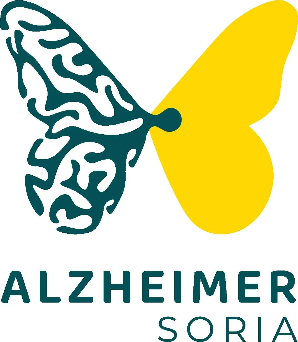 El nuevo emblema de Alzheimer Soria. /ES