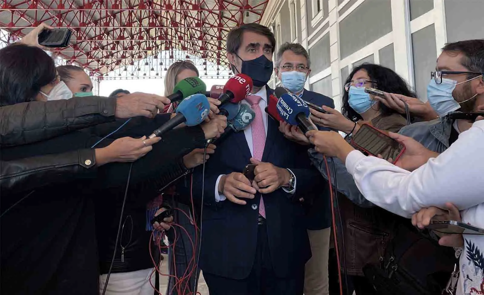 Suárez-Quiñones, este martes en comparecencia de prensa. /Jta.