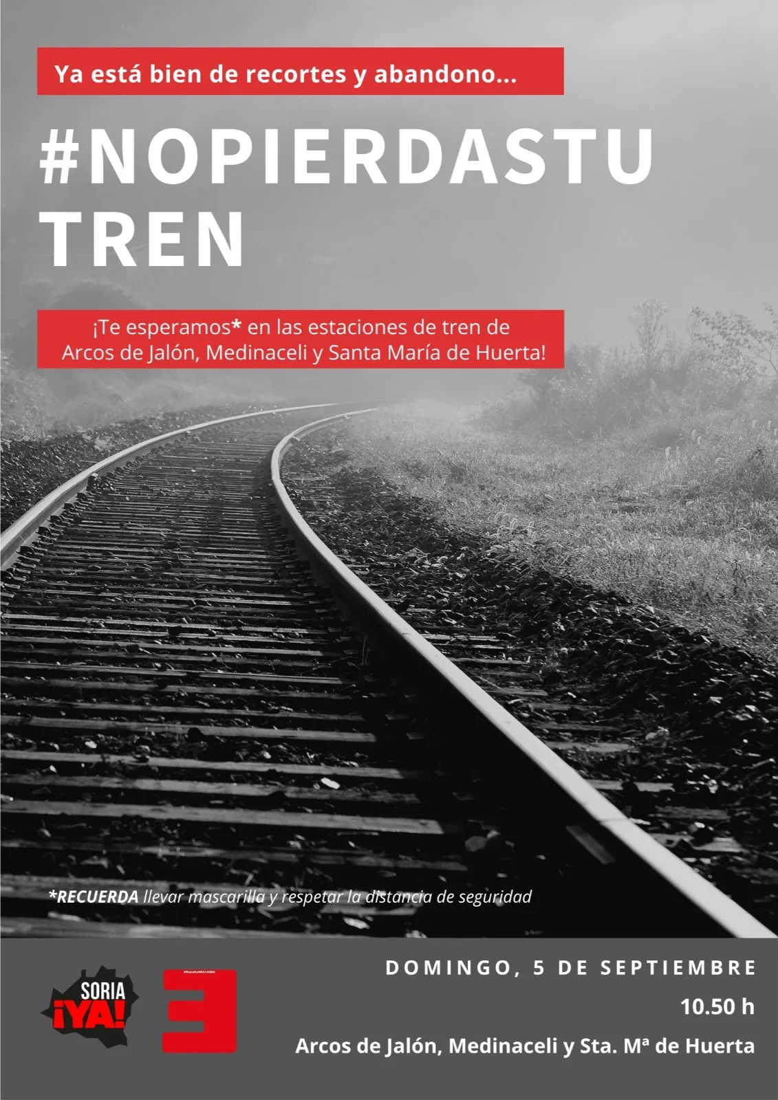Cartel de la convocatoria. 