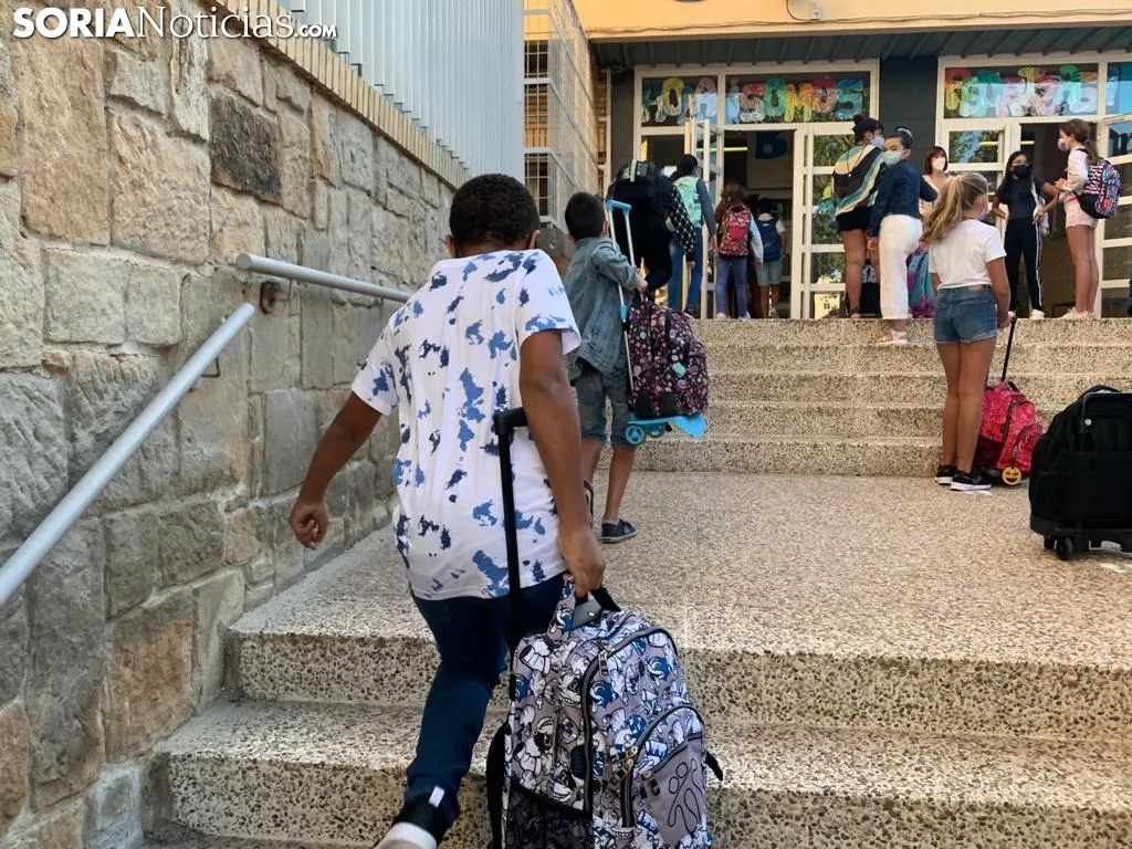 Foto 18 - M&aacute;s de 7.000 sorianos vuelven hoy al 'cole' en el tercer curso en pandemia