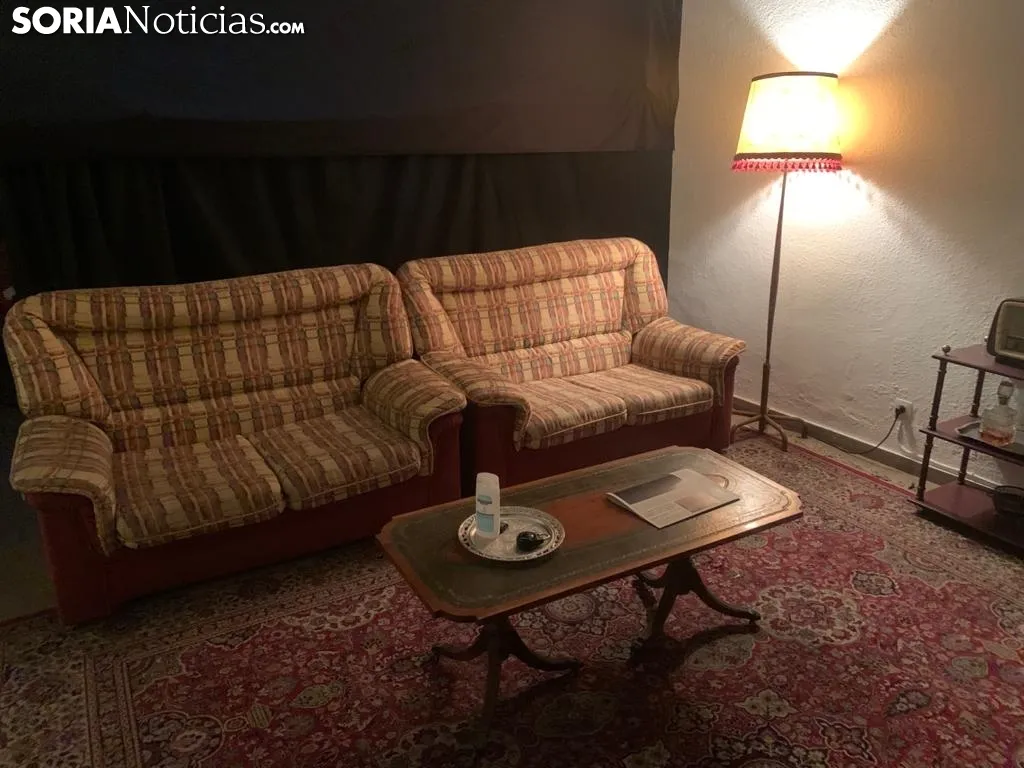 Diferentes imágenes del scape room.