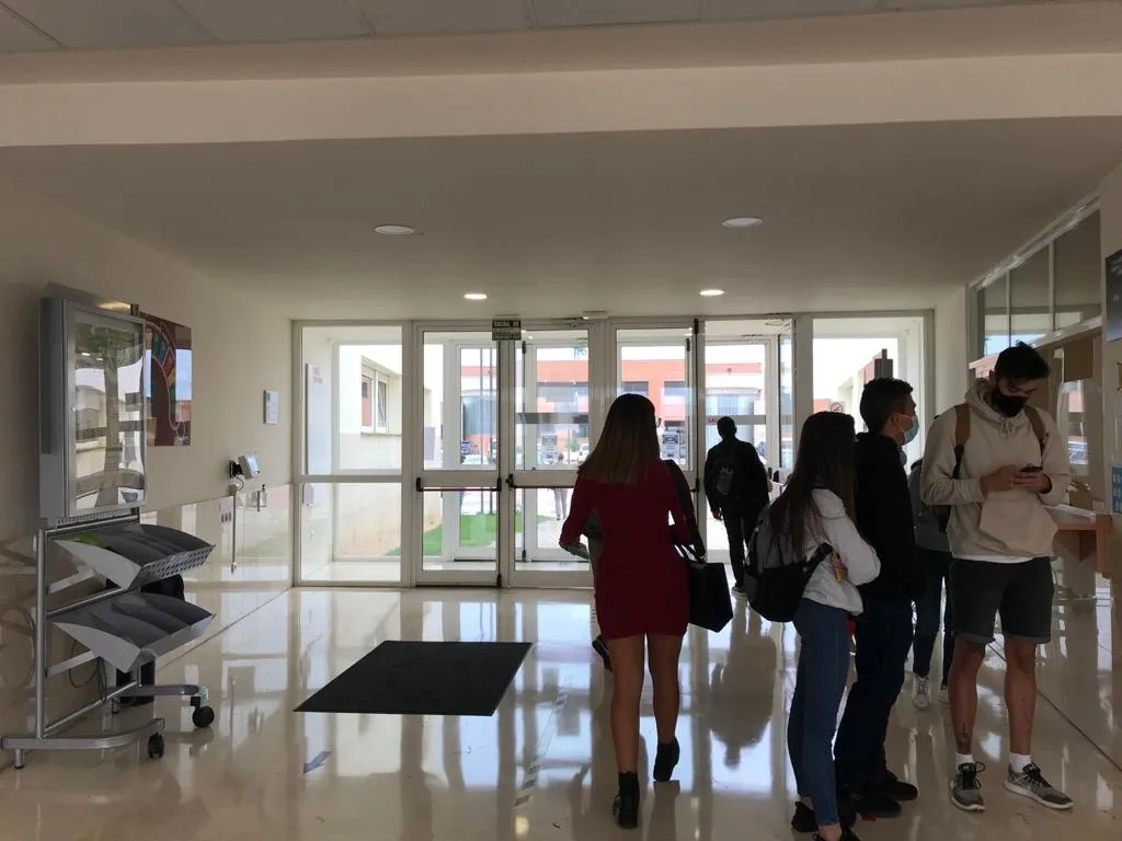 Los estudiantes vuelven al campus./ Fotos: Rocío Jiménez.