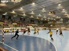 Imágenes del partido entre el Villa de Aranda y el BM Soria.