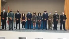 Una imagen del acto en la nueva prisión. /SN 