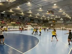 Imágenes del partido entre el Villa de Aranda y el BM Soria.
