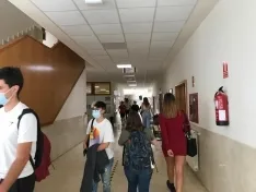 Los estudiantes vuelven al campus./ Fotos: Rocío Jiménez.
