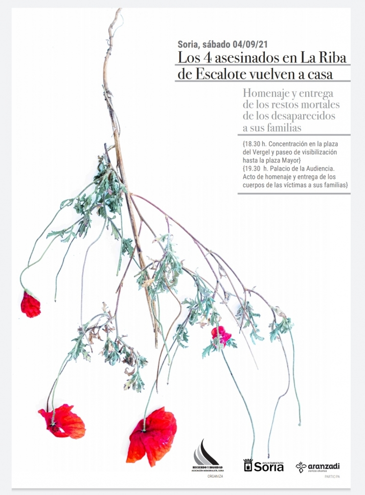 Los 4 desaparecidos en La Riba de Escalote tendrán su homenaje este sábado