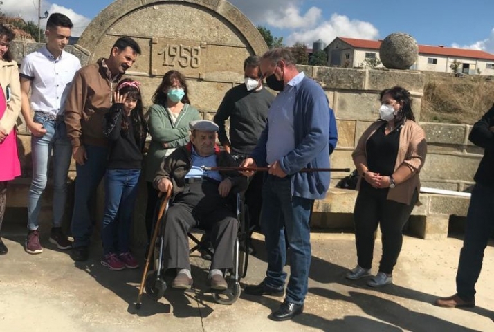 Ventosa de la Sierra celebra el centenario de su vecino más longevo