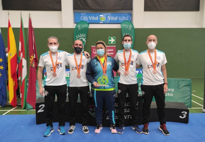 Numerosas medallas sorianas en el Campeonato de España Senior de Bádminton