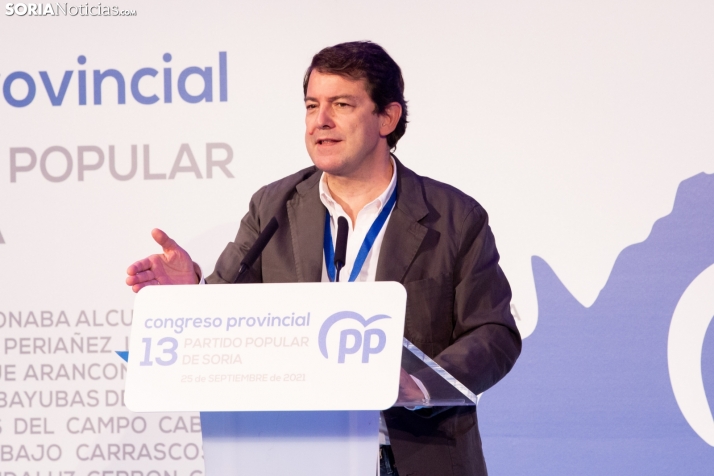 Mañueco: Serrano tiene el reto de que el PP vuelva a ser la fuerza dominante en Soria