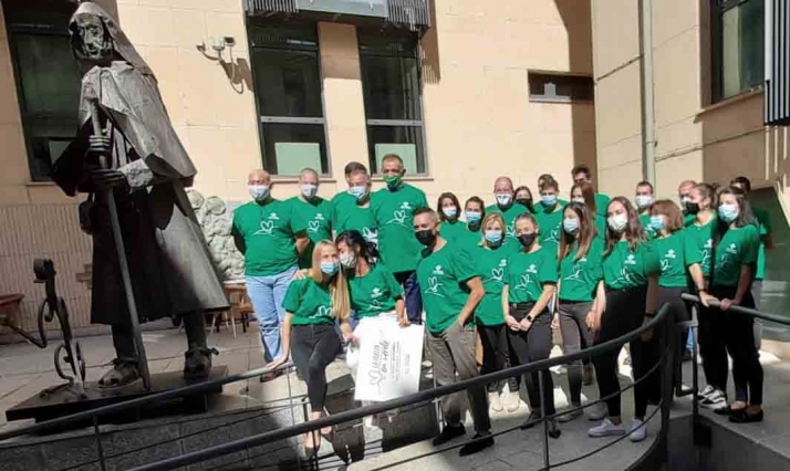 Caja Rural de Soria celebra hoy su 'marea verde'